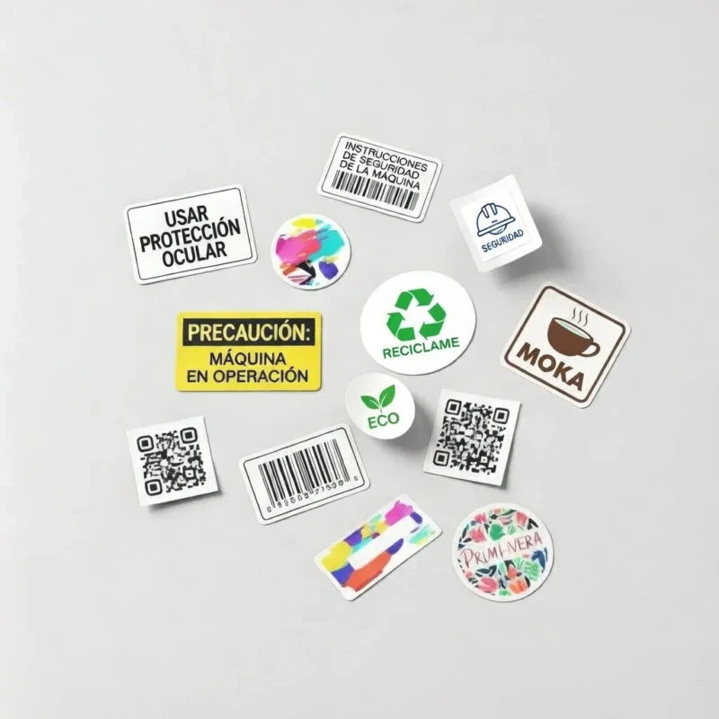 STICKERS / ETIQUETAS - RECTOS